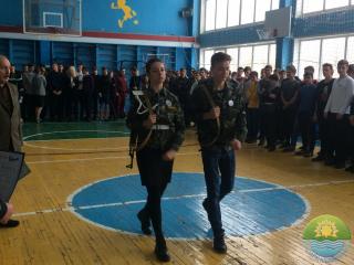 До Дня збройних сил України районні військово-спортивні змагання серед школярів «Нумо хлопці та дівчата!»